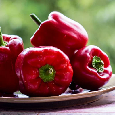 Paprika Neusiedler Ideal Früchte auf Teller