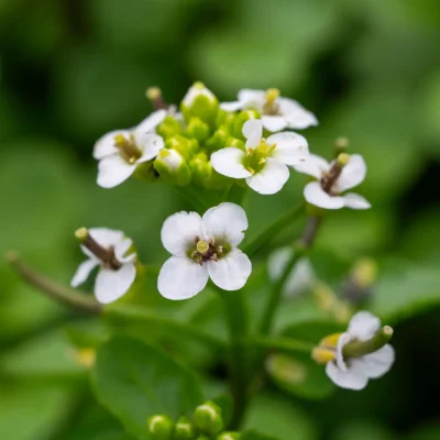 Brunnenkresse Blüte